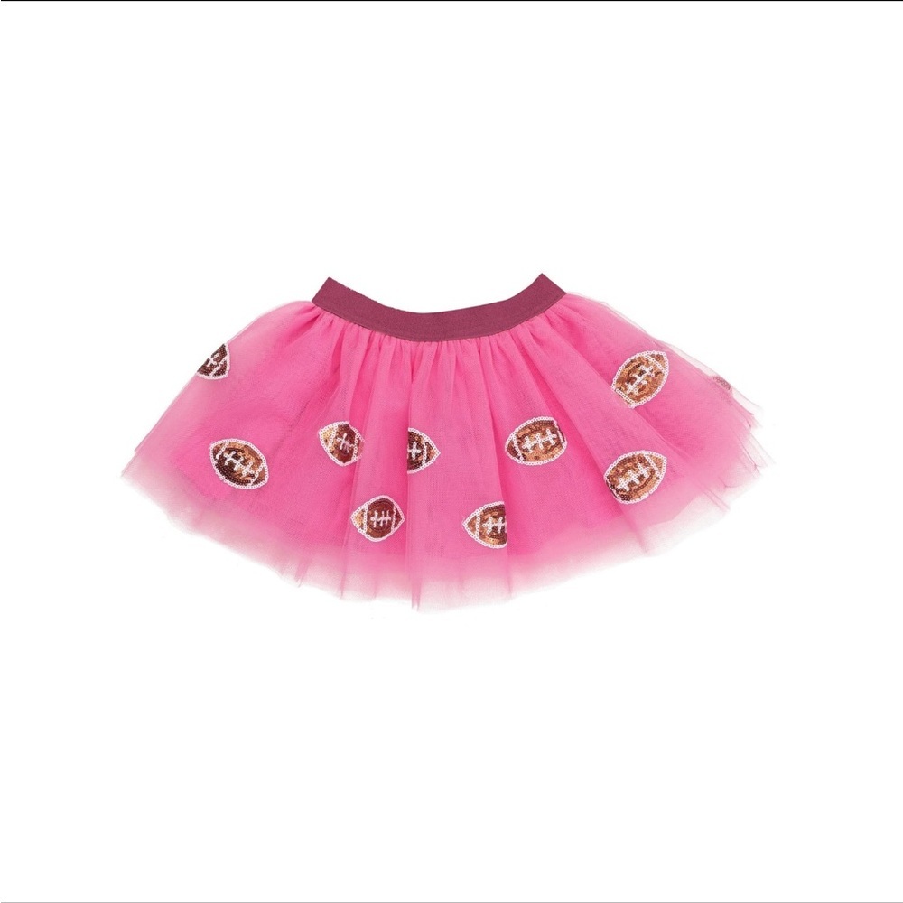 Angel Dear Pink Football Tutu Skirt NWT 6-8 years